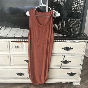 Aerie beach tie knot dress